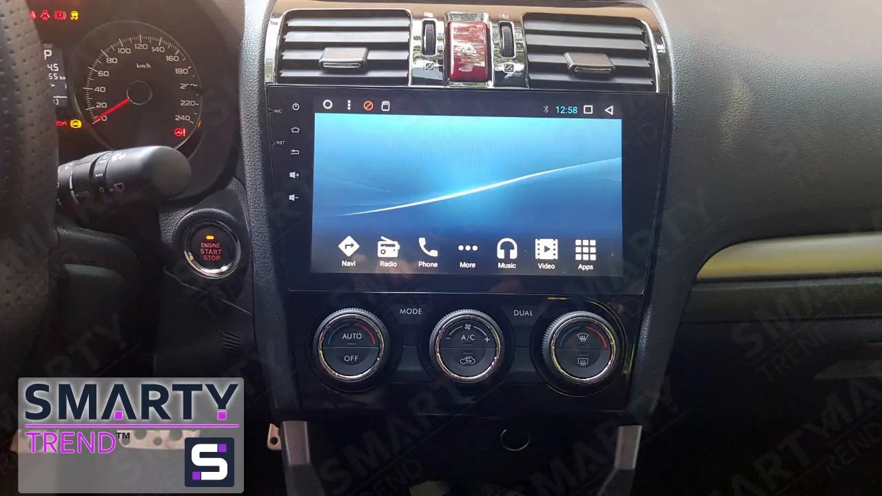 SMARTY Trend aftermarket head unit for Subaru Forester